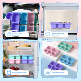 Enstphjoy Bento Box lid removed before heating to prevent deformation.