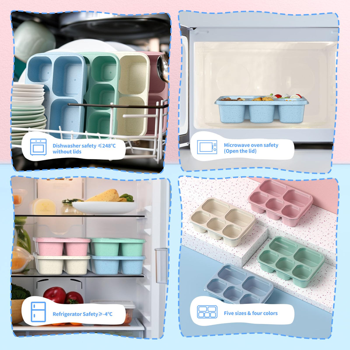 Enstphjoy bento box for kids and adults on the go.