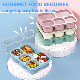 Enstphjoy bento stackable design saves space in fridge and cabinet.
