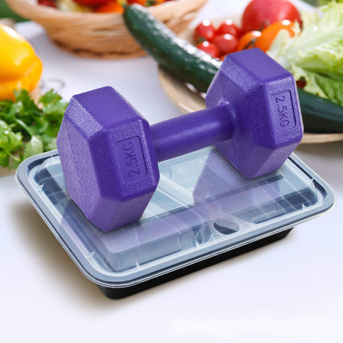 Enther 20-pack inserts offer flexible storage and quick meal customization.