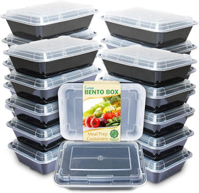 Enther 28oz meal prep container for organized lunches, durable and microwave-safe.