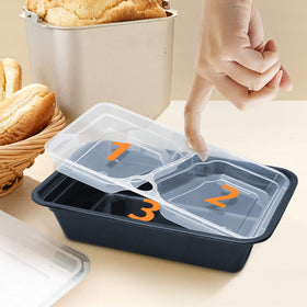 Enther removable insert tray enabling easy separation of ingredients for balanced meals.