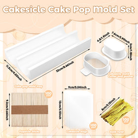 Entrirolly 8.7 inch tray ready for batch cake pops