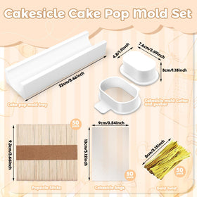 Entrirolly cake-pop-sticks provide sturdy support for DIY desserts.