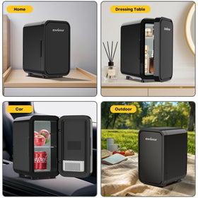 Enventor Mini Fridge whisper quiet operation suitable for bedroom or office