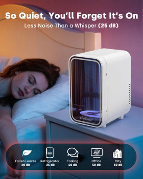 Enventor Mini Skincare Fridge eco-friendly freon-free cooling system