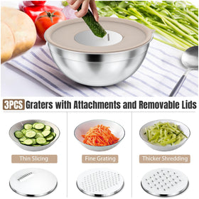 ENVTEK nesting design saves space in the kitchen for clutter-free prep.