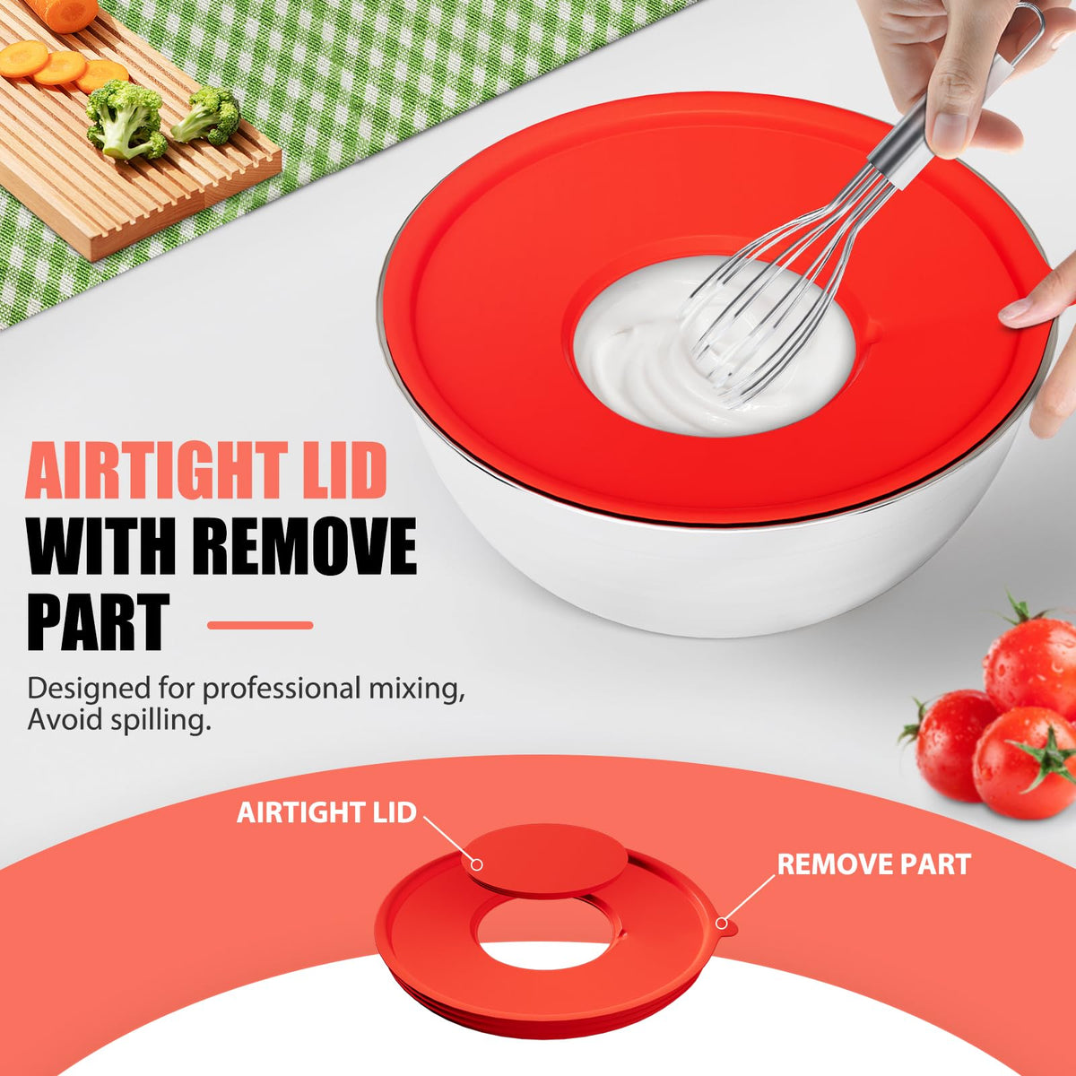 Envtek set includes spatulas and a basting brush for prep