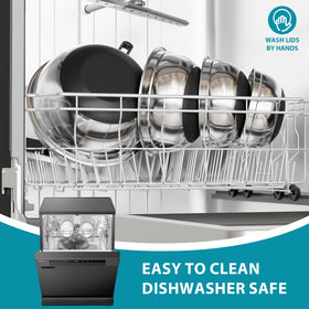 Envtek nesting design saves cabinet space after cooking