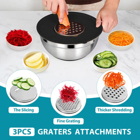 Envtek non-slip silicone bottoms keep bowls stable on counters