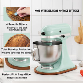 ENVTEK precise fit for KitchenAid tilt-head 4.5 and 5 Qt mixers