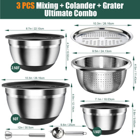 ENVTEK stainless whisk for smooth mixing and emulsions.