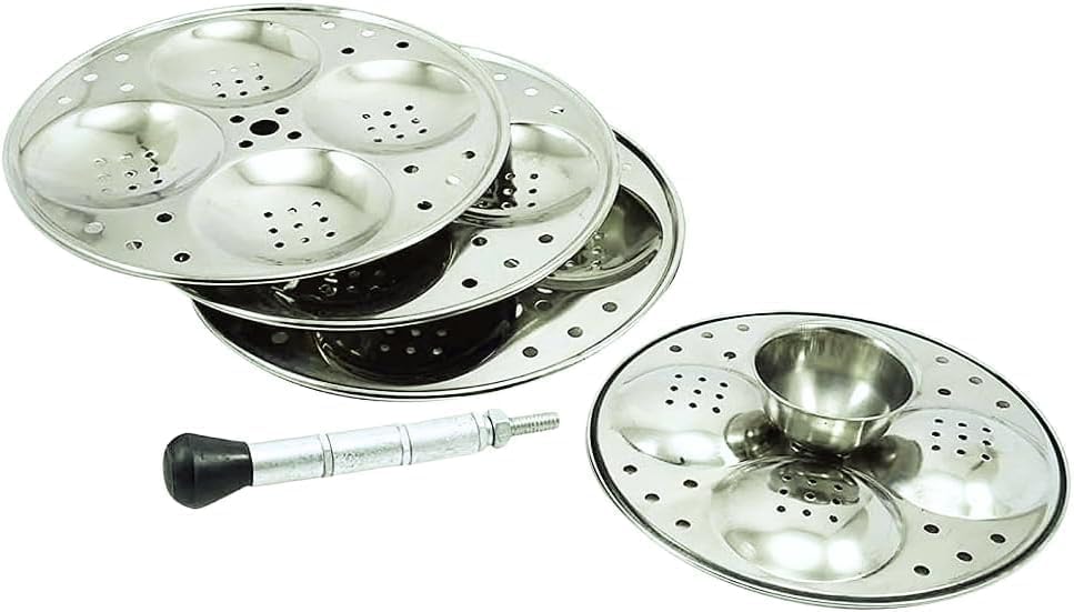 ENX Idli Stand multi-use for momos, dhokla, and vegetables.