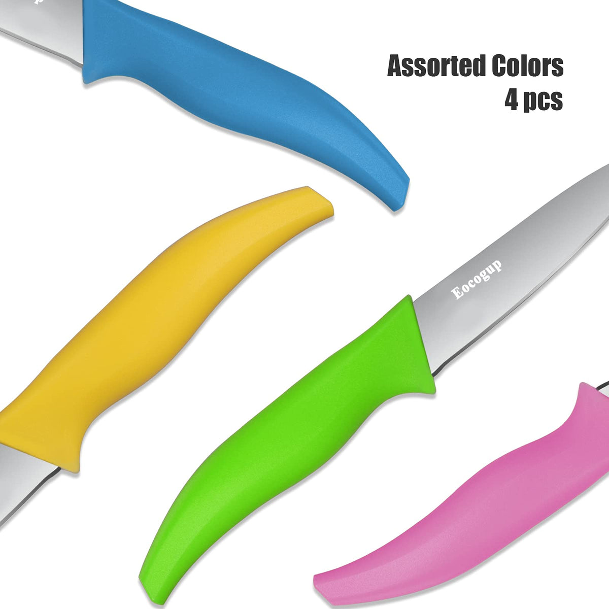 Eocogup paring knife dishwasher-safe design with rust-free maintenance and easy cleanup