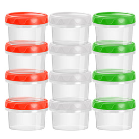 EONJOE 2oz container with lid for on the go dressings and sauces