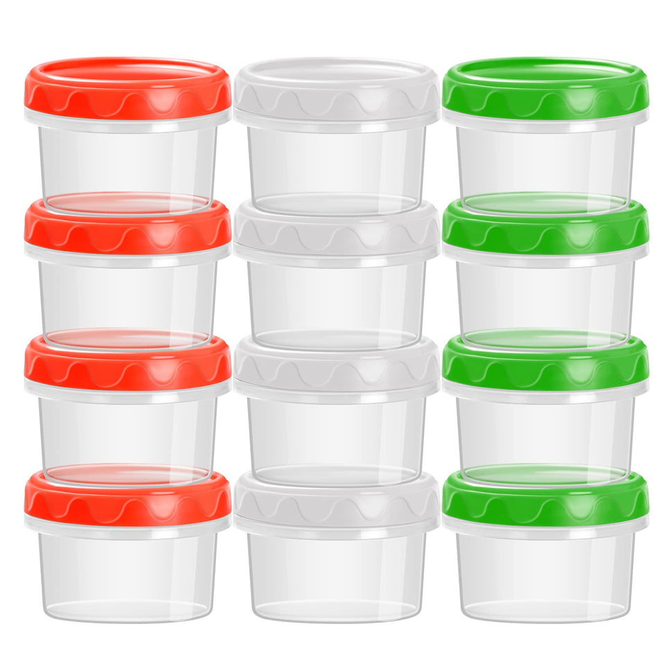 EONJOE 2oz container with lid for on the go dressings and sauces