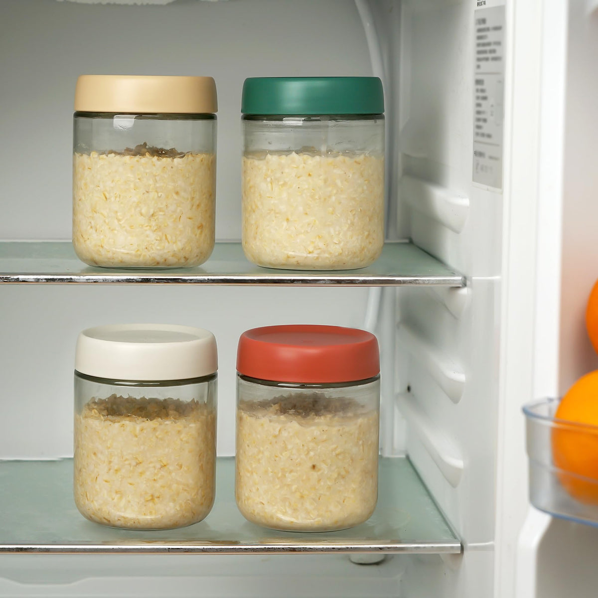 EONJOE 16oz portion-control jar ideal for yogurt or sauces.