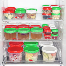 EONJOE versatile 8oz jars suit soups jams yogurt and more.