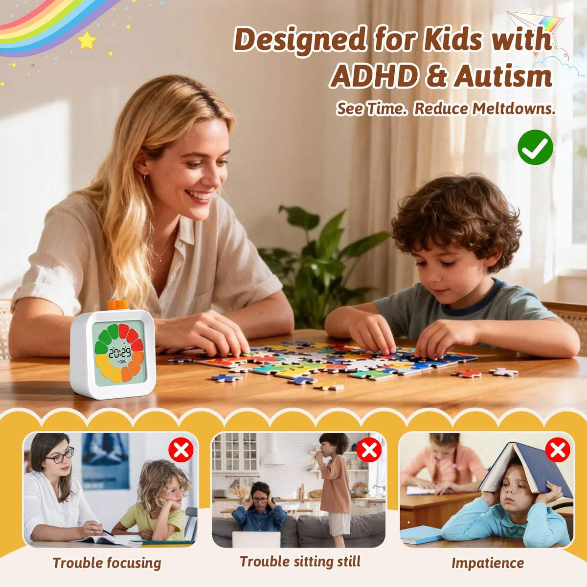 EooCoo timer suitable for home use during morning and bedtime routines.