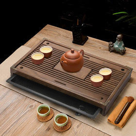 Eorbow wooden tea tray gift-packaged for tea lovers