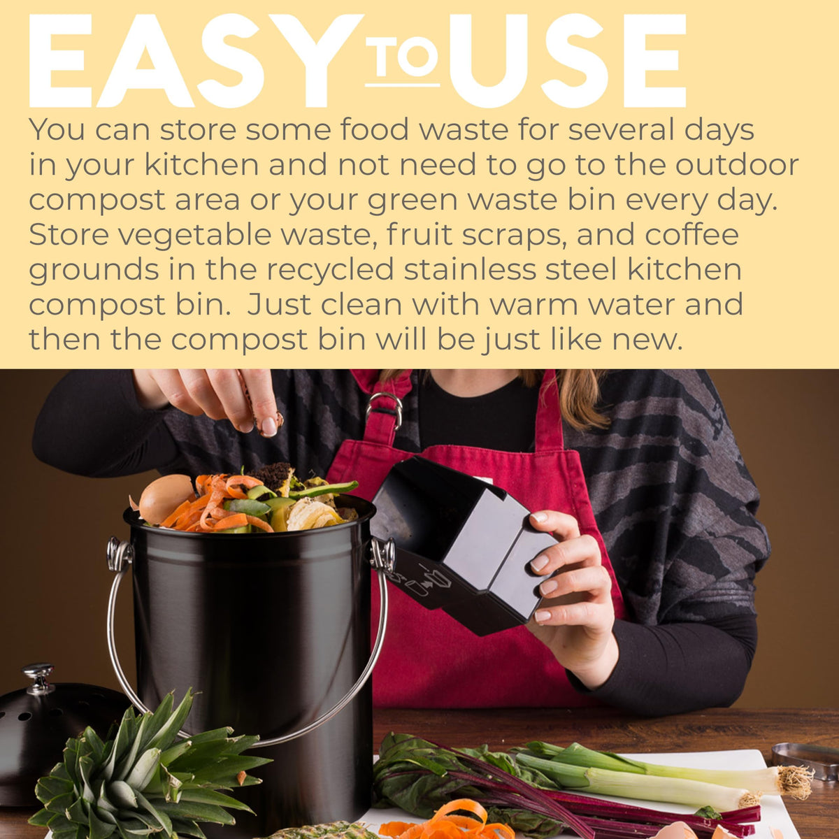 Epica bin dimensions 7.16 inches diameter by 11 inches high.