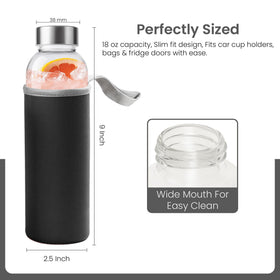 Epica eco-friendly glass bottle emphasizes reuse and lower plastic waste.