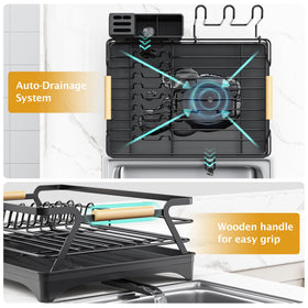 Epicano large capacity rack fits more dishes on your counter