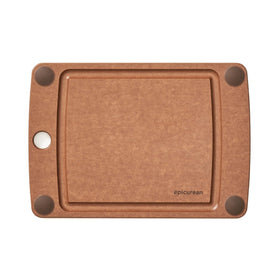 Epicurean All-In-One cutting board with juice groove capturing liquids for cleaner prep