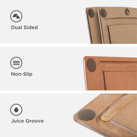 Epicurean All-In-One cutting board made in the USA with US and imported parts