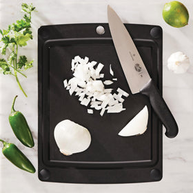 Epicurean cutting board with non-slip feet stays steady during chopping