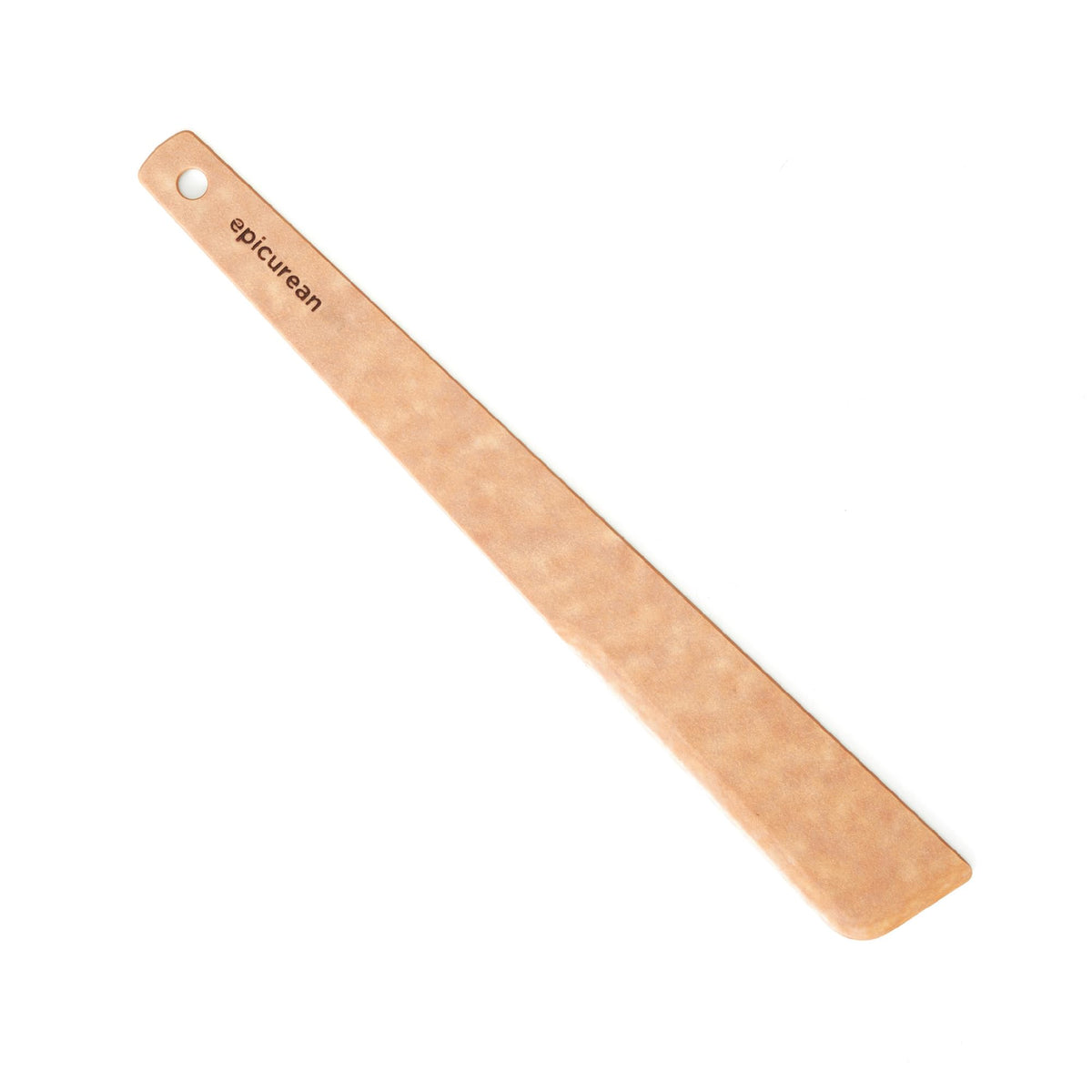 Epicurean Cool Tool multipurpose spreader in action for sauces and containers.
