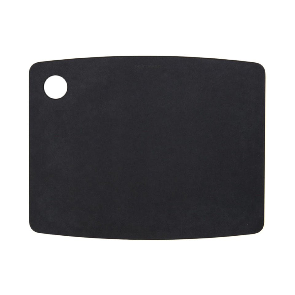 Epicurean Kitchen Series cutting board slate front view; lightweight, durable surface for daily prep