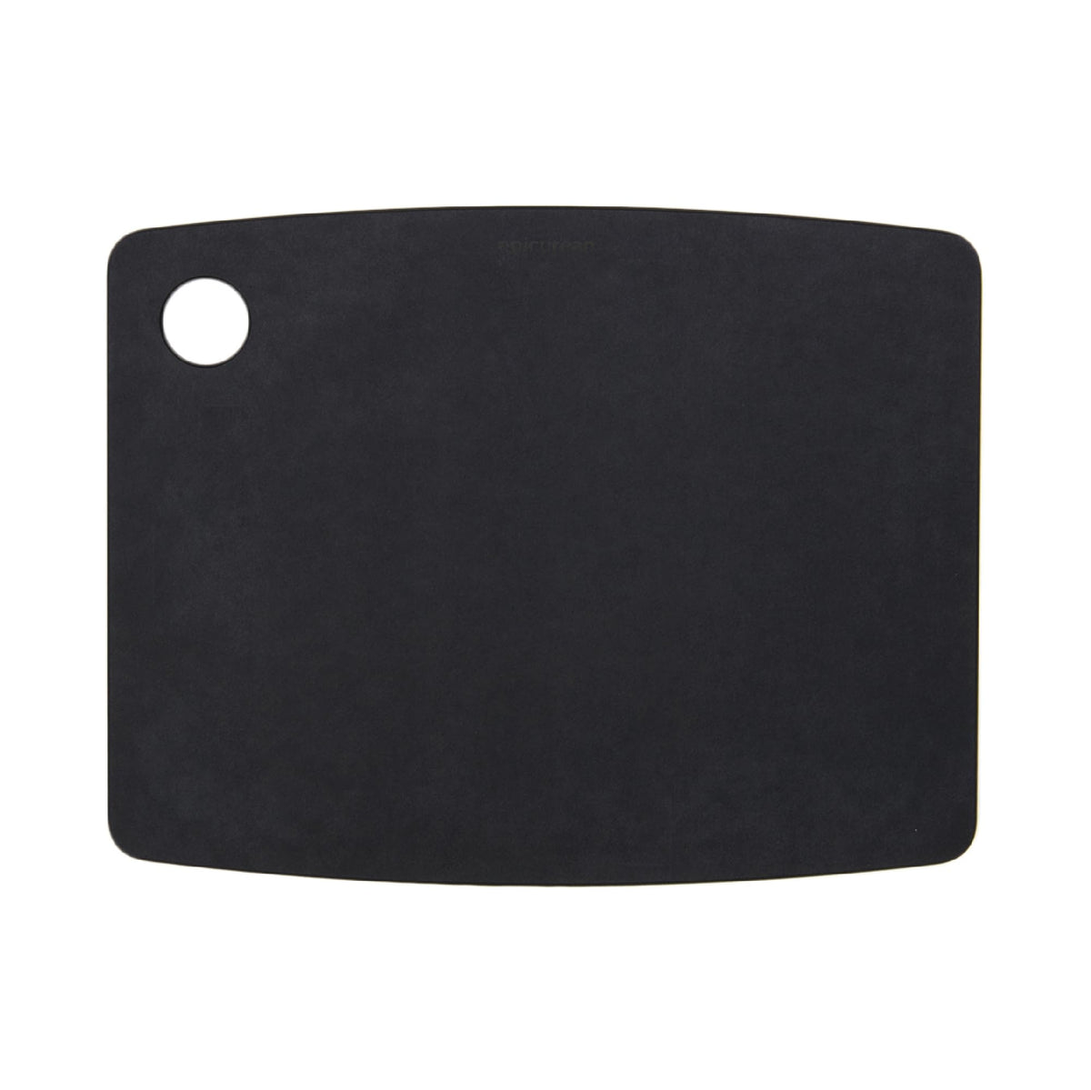 Epicurean Kitchen Series slate cutting board top view for easy food prep and dishwasher-safe cleaning.