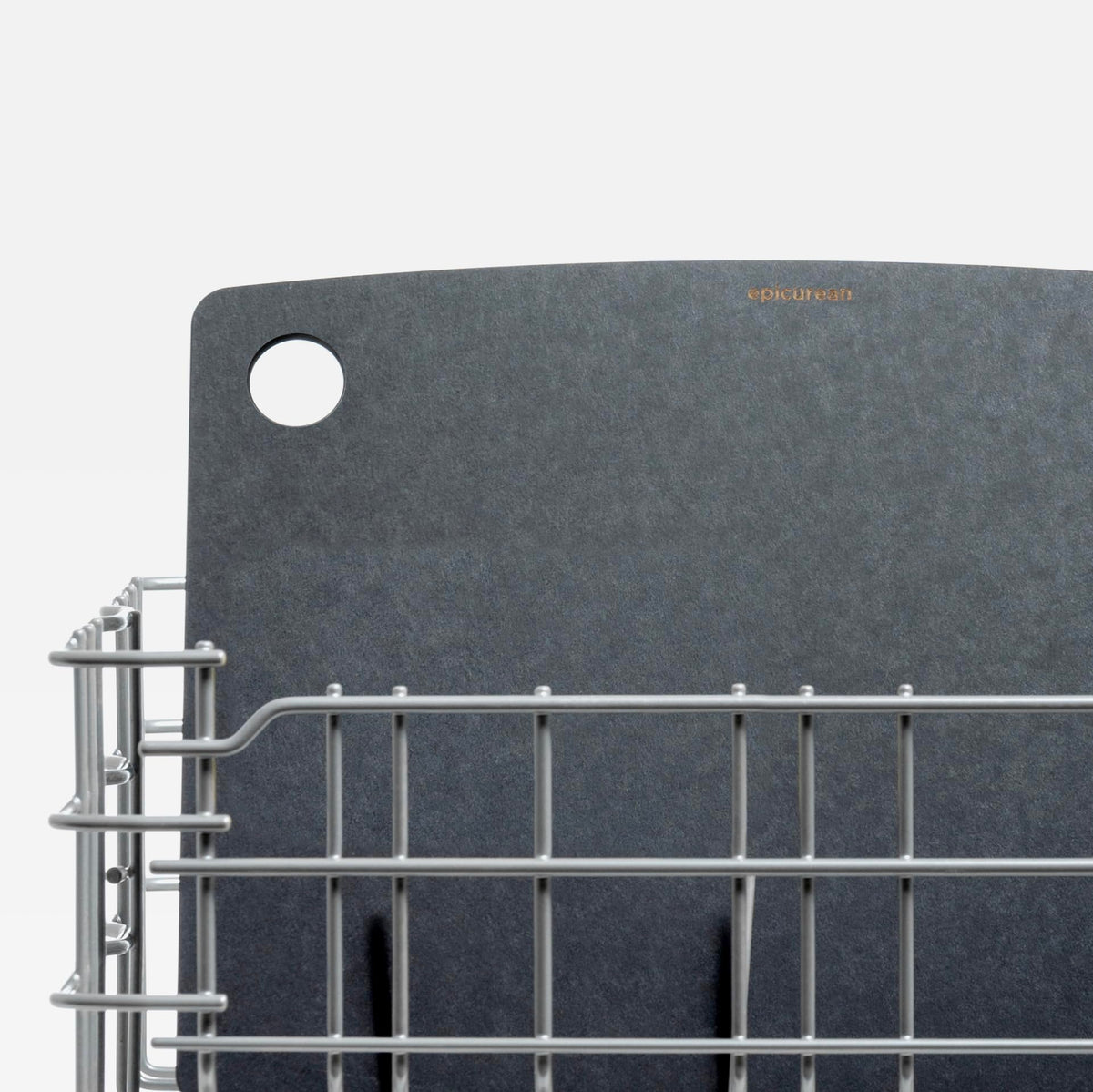 Epicurean Made-in-USA slate board ensures quality and durability.