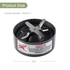 Equust bottom gear detail ensures smooth drive for reliable blending.