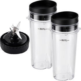Equust 16oz Ninja cup with sip-seal lid for on-the-go blends.