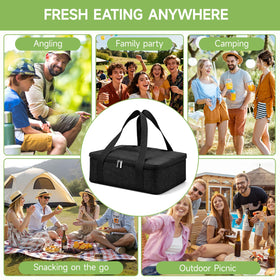 ERABAY Snackle Box ice pack provides long-lasting cold.