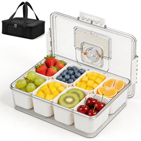 ERABAY Snackle Box with secure lid for mess-free portability.