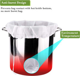 Eraturalky brew bags dry quickly when hung after use.