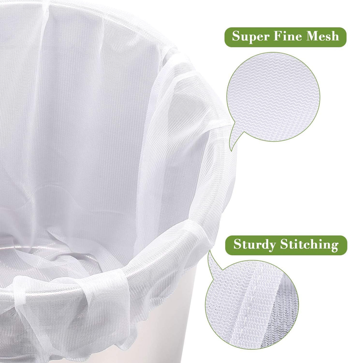 Eraturalky bag fits kettles up to 17 inches in diameter.