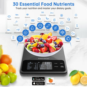 ERAVSOW daily goals view visualizes calories and macros.