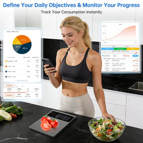 ERAVSOW scale 10 kg capacity with precise 1 g increments for baking.