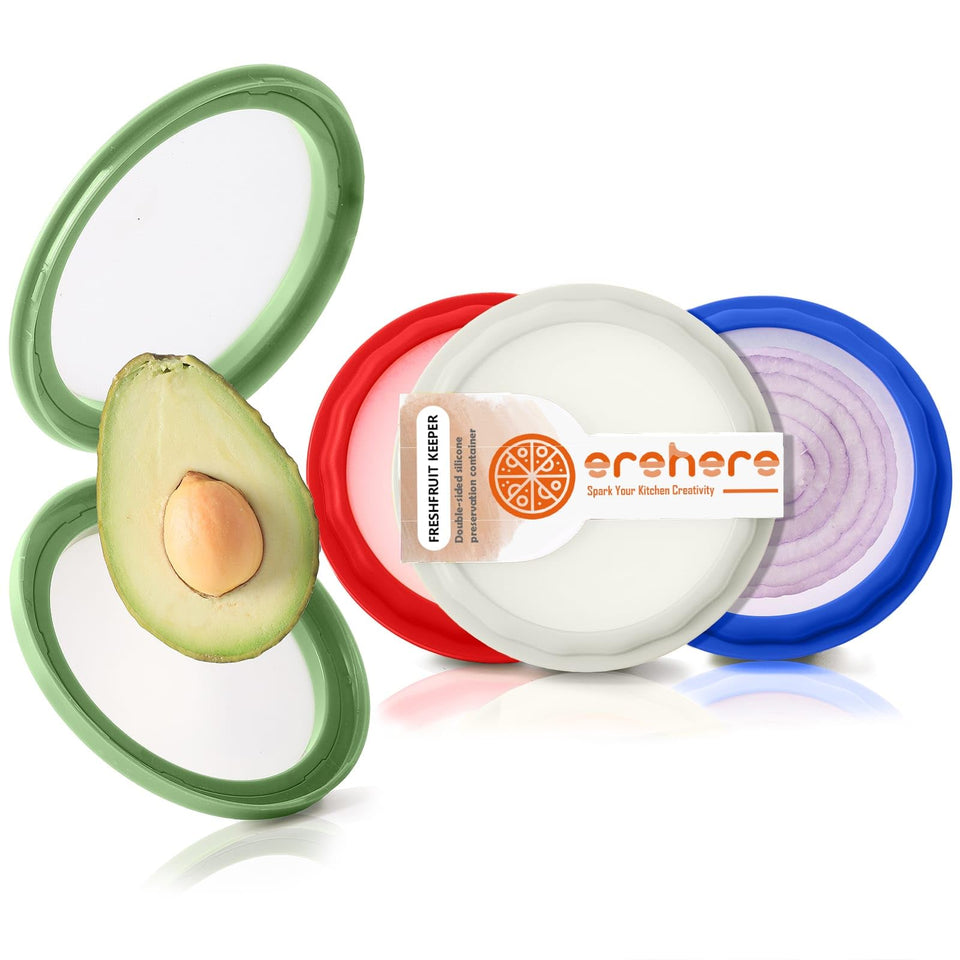 Erehere avocado saver with half-avocado fit keeps freshness