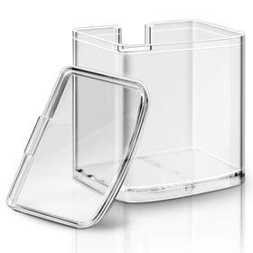 ERETOW DBM-8GC grind chamber with lid keeps grounds fresh.