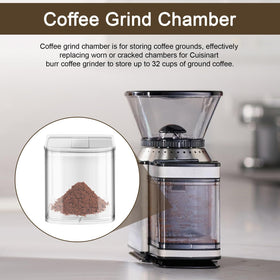 ERETOW transparent grind chamber helps monitor grinding visually.