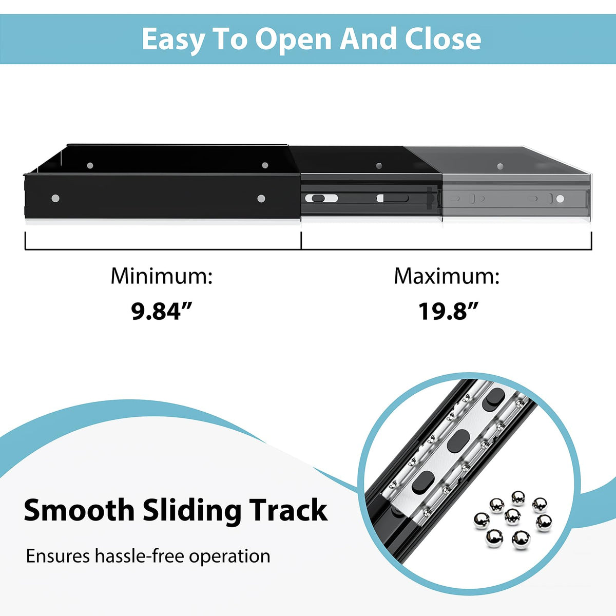ERGO COLLECT carbon steel construction demonstrates durable daily storage.