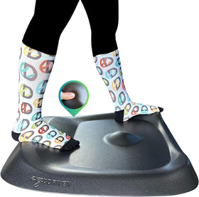 Ergodriven Topo front view showing premium anti-fatigue mat