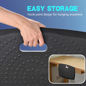 Ergohead kitchen use mat cushions feet during cooking and cleaning.