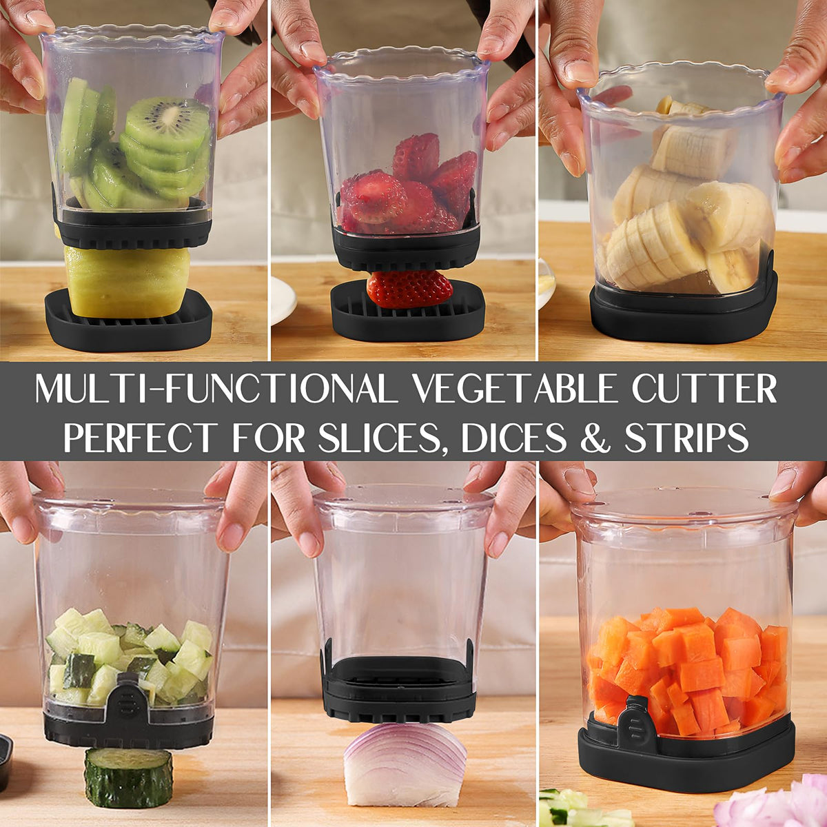 ERHIRY versatile cutter for bananas kiwis eggs onions