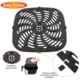 Ericair perforated tray enhances air circulation for even cooking